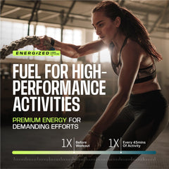 Atleta usando Frog Fuel durante un entrenamiento para mayor potencia