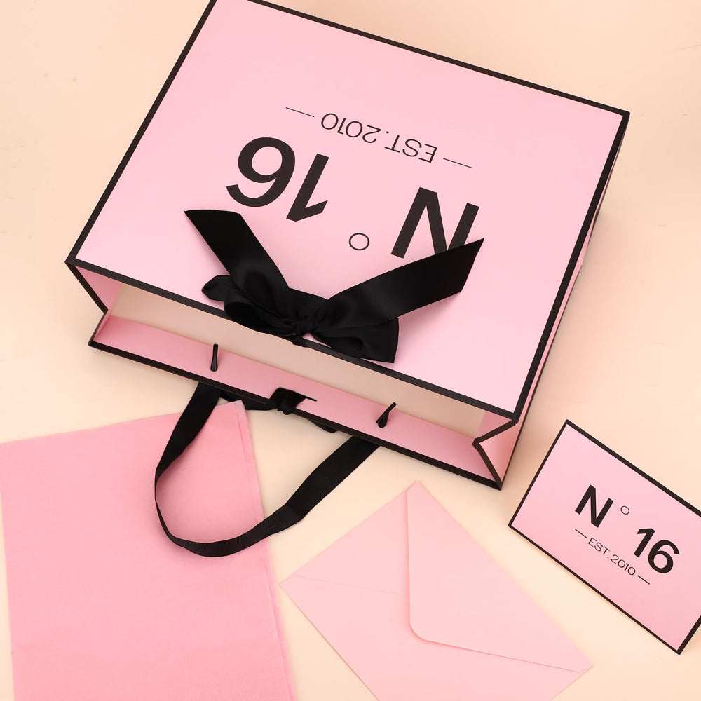 Fukaisu tarjeta y cintas incluidas, facilitan decoración y mensaje personal