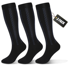 FULLSOFT empaque frontal mostrando calcetines negros y beneficios visibles