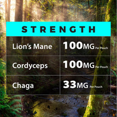 Fully Loaded Alpha Mushrooms setting lifestyle con persona activa enfatizando energía sostenida