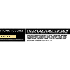 Etiqueta Fully Loaded con ingredientes y beneficios visibles