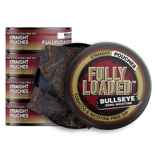 Fully Loaded Bullseye vista frontal del empaque, opción alternativa segura