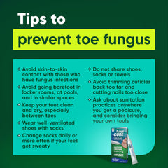 FUNGICURE imagen ilustrativa antes y después relativa a apariencia