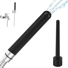 Funny Steel accesorios y adaptador con etiqueta, instalación sin herramientas