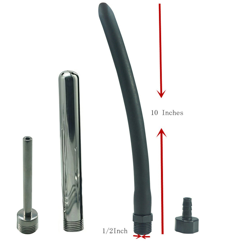 Funny Steel detalle de la manguera metálica flexible de 79 pulgadas duradera
