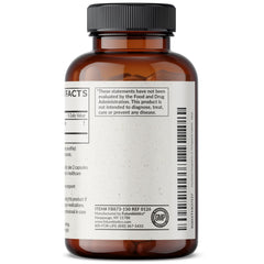 Futurebiotics etiqueta y lote legibles que confirman pruebas y calidad