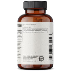 Etiqueta Futurebiotics detalle de ingredientes y declaraciones de calidad