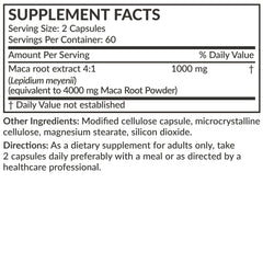 Toma diaria de Maca Raíz: consumo sencillo y práctico