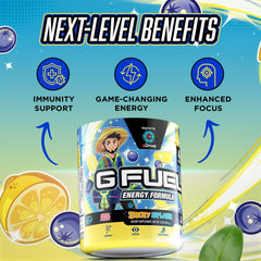 G Fuel aDrive vaso preparado en mano para energía inmediata