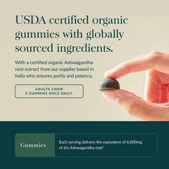 Gaia Herbs etiqueta de producto con lista de ingredientes clara