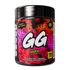 Gamer Supps envase frontal Dragonfruit Punch con información visible y beneficio energético