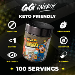 Gamer Supps detalle de etiqueta y tapa, legible para verificar ingredientes