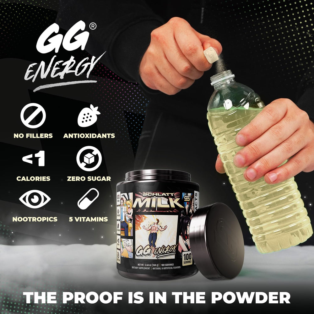 Gamer Supps textura del polvo blue raspberry para disolución rápida