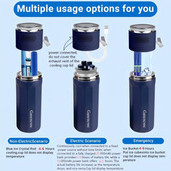 Ganencsnc estuche enfriador, interior para seis bolígrafos de insulina