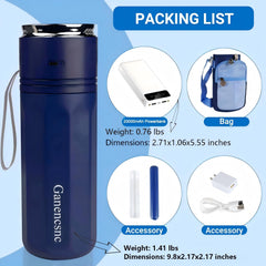 Ganencsnc estuche enfriador con mochila aislada incluida, ideal para viajar