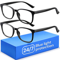 Gaoye gafas cuadradas frente muestra diseño elegante y protección