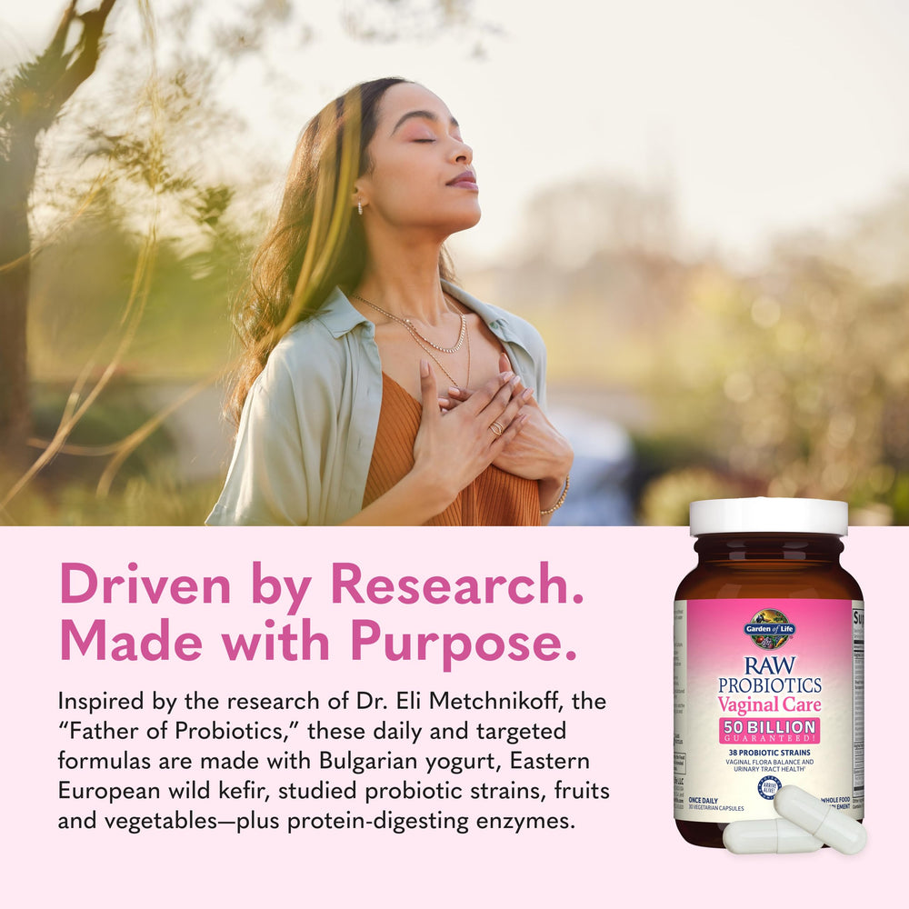 Garden of Life etiqueta con ingredientes y sellos que muestra trazabilidad clara