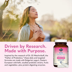 Garden of Life etiqueta con ingredientes y sellos que muestra trazabilidad clara