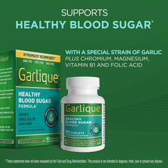 Garlique etiqueta nutricional y lista de ingredientes clave