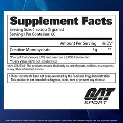 GAT SPORT textura del polvo micronizado, fácil disolución y mezcla rápida