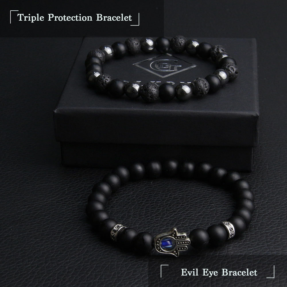 GDLKPYHS pulsera puesta en muñeca demostrando estilo versátil