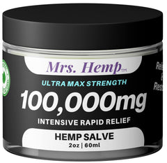 Generic Hemp Salve for hips and joints with fast-absorbing relief.