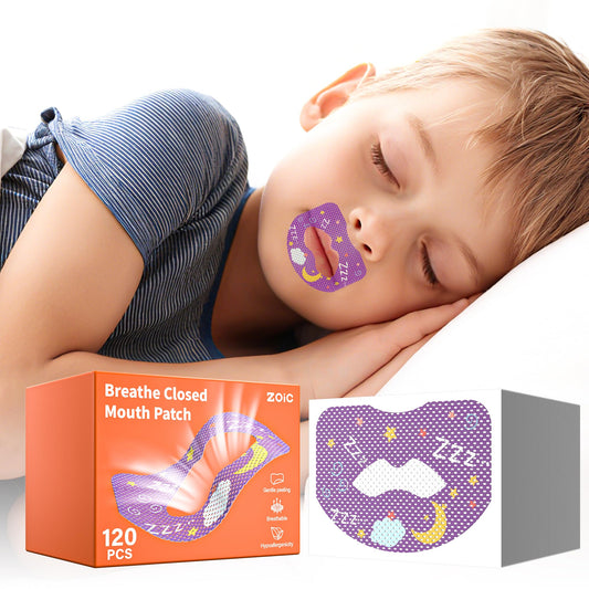 Parche cierre boca Generic para niños de 120 piezas, favorece respiración nasal.