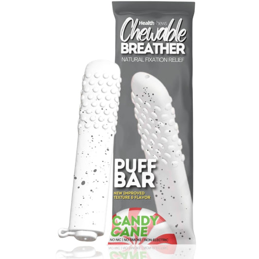 Generic PuffBar mentolado en la mano para calmar antojos con aroma a menta.