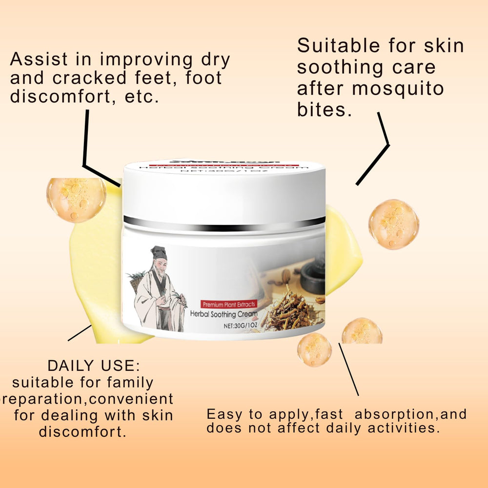 genérico crema herbal, textura fresca que se absorbe rápido para piel suave.