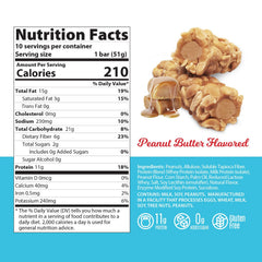 Genius Gourmet SKIPPY ingredientes principales cacahuate y recubrimiento caramelo