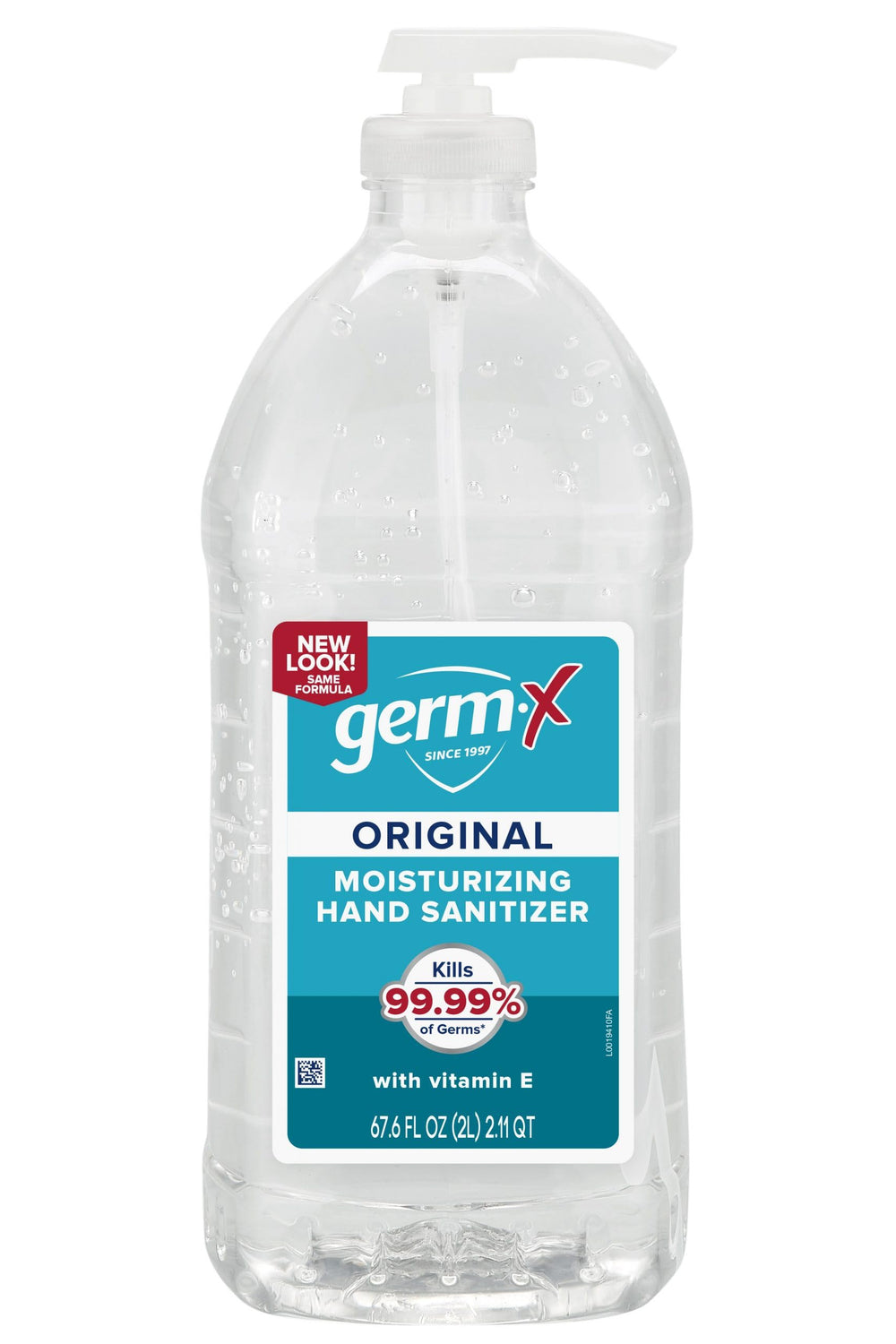 Germ‑X botella frontal 67.4 oz con bomba, suministro a granel para empresas