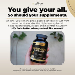 gflow vitamins polvo de raíz representando extracto natural concentrado