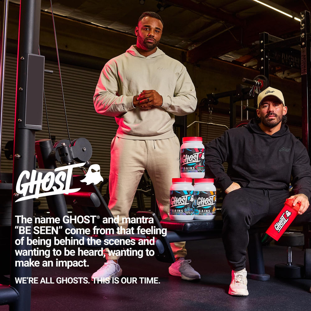 Atleta bebiendo GHOST Clear Gains después de entrenar para recarga rápida
