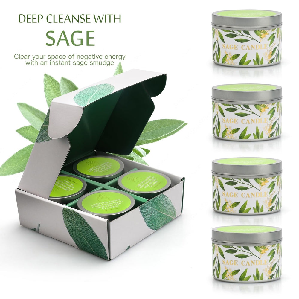 Gisly set de velas sobre mesa de centro aporta ambiente relajante