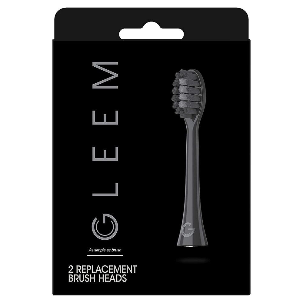 GLEEM cabezal en uso sobre dientes, mejora la experiencia de cepillado
