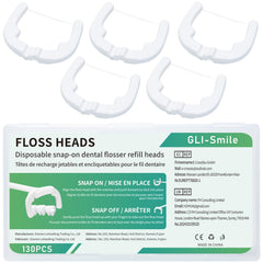 GLI-Smile empaque frontal mostrando 130 cabezas, almacenamiento práctico