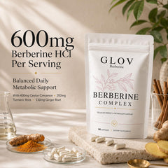 glov berberine etiqueta nutricional legible para verificar ingredientes