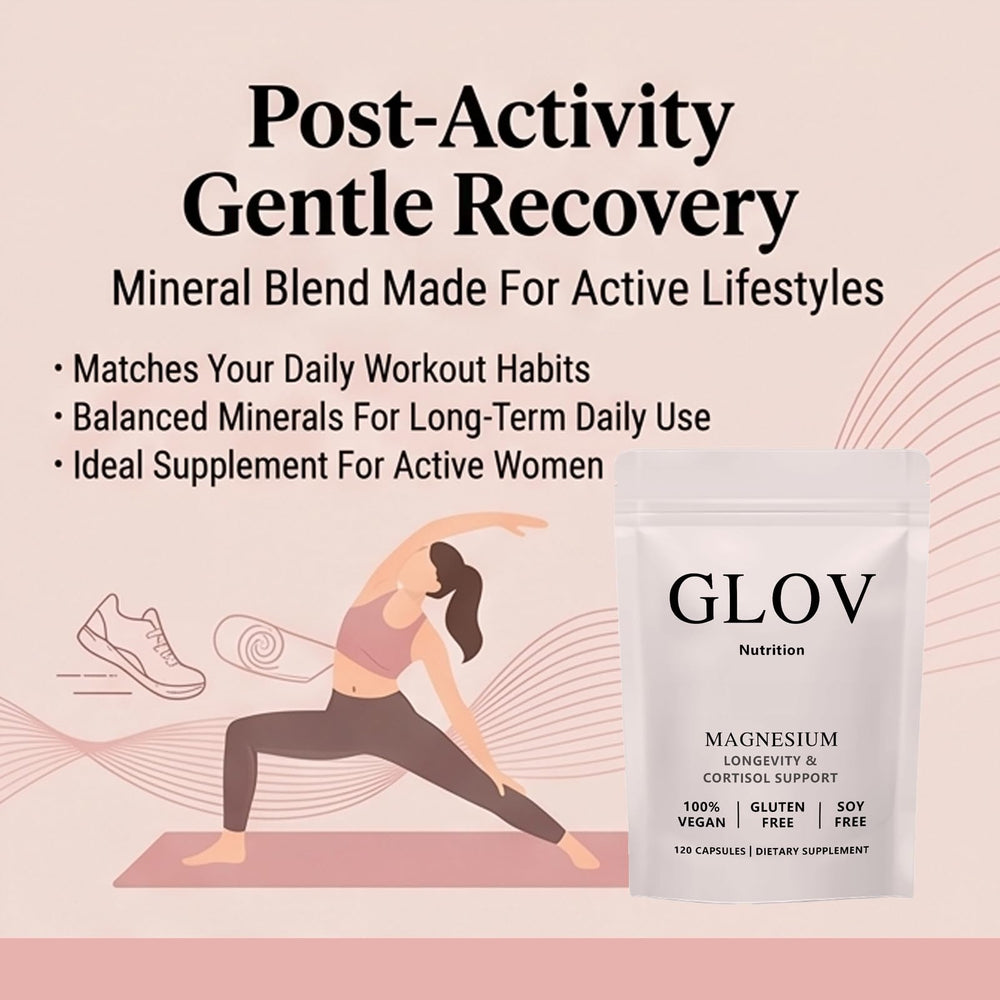 Glov Nutrition persona tomando la cápsula tras entrenamiento para recuperación