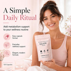 Glov Organic etiqueta con lista de ingredientes resaltando transparencia y no OGM