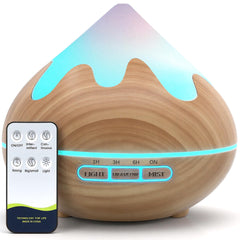 GLOXA difusor frontal marrón mostrando diseño elegante y fácil uso