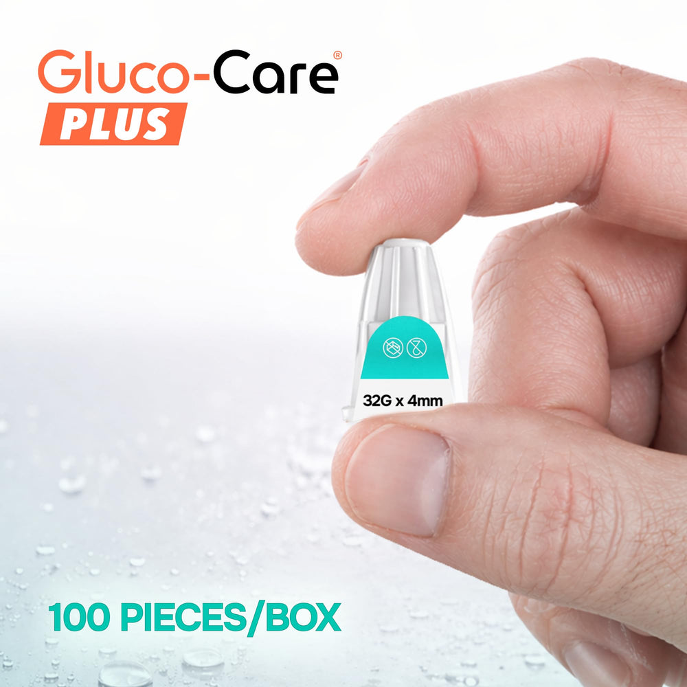 GLUCO-CARE punta montada en pluma para un montaje rápido y seguro