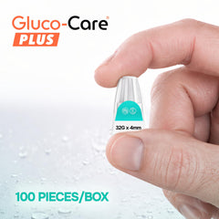GLUCO-CARE punta montada en pluma para un montaje rápido y seguro