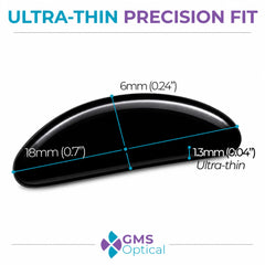 GMS Optical respaldo adhesivo 3M, fijación segura duradera