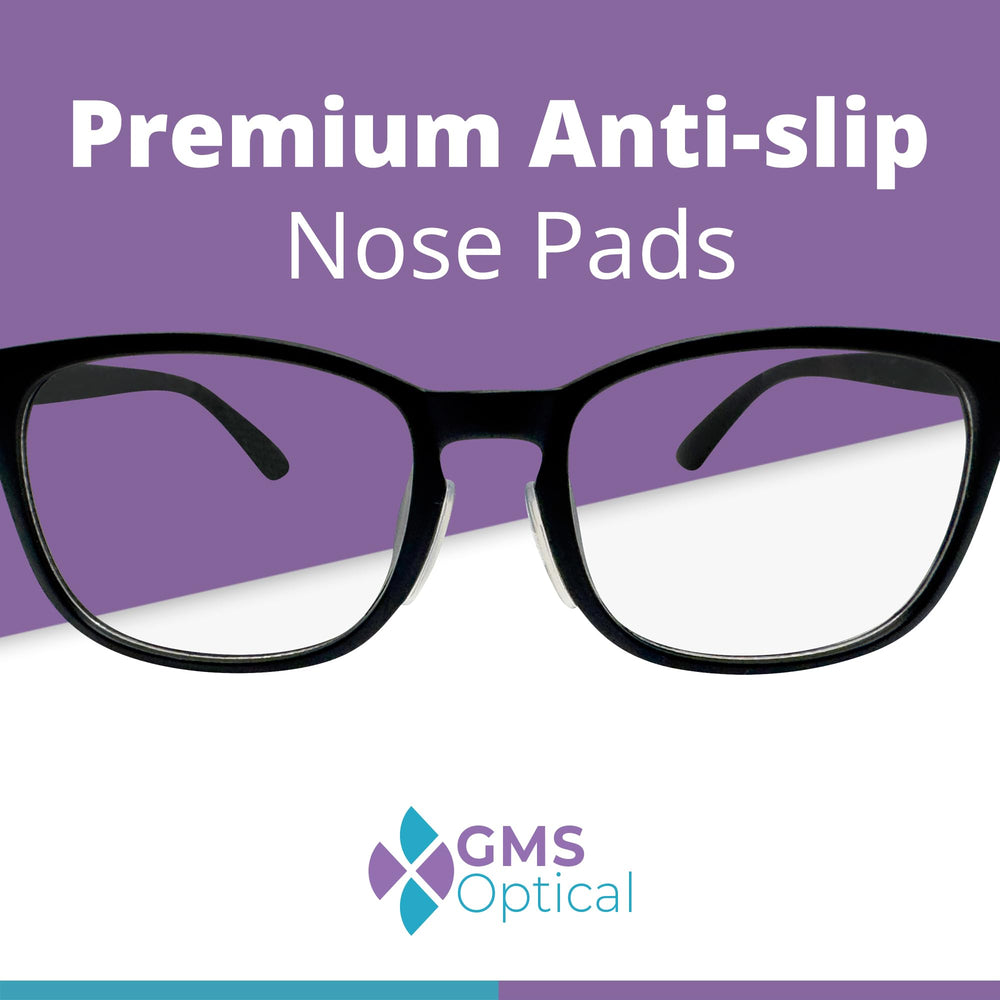 GMS Optical demostración de aplicación en puente de gafas para ajuste estable