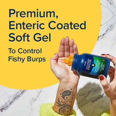 Empaque seguro de GNC Aceite de Pescado Triple Fuerza.