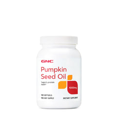 GNC aceite de calabaza: cápsula blanda de 1000 mg para uso diario