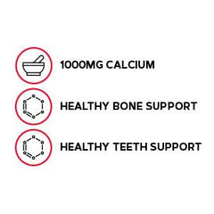 GNC cuatro caplets juntos ilustrando la dosis de 1000 mg por toma