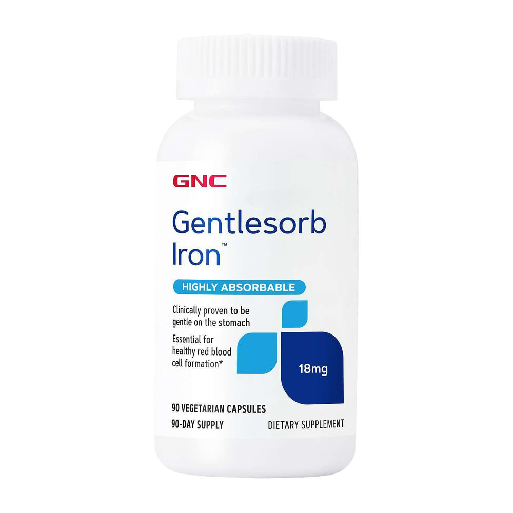 GNC Gentlesorb frontal del envase mostrando etiqueta y beneficio de absorción