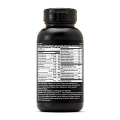 GNC Mega Men primer plano del caplet para mostrar tamaño y fácil ingestión