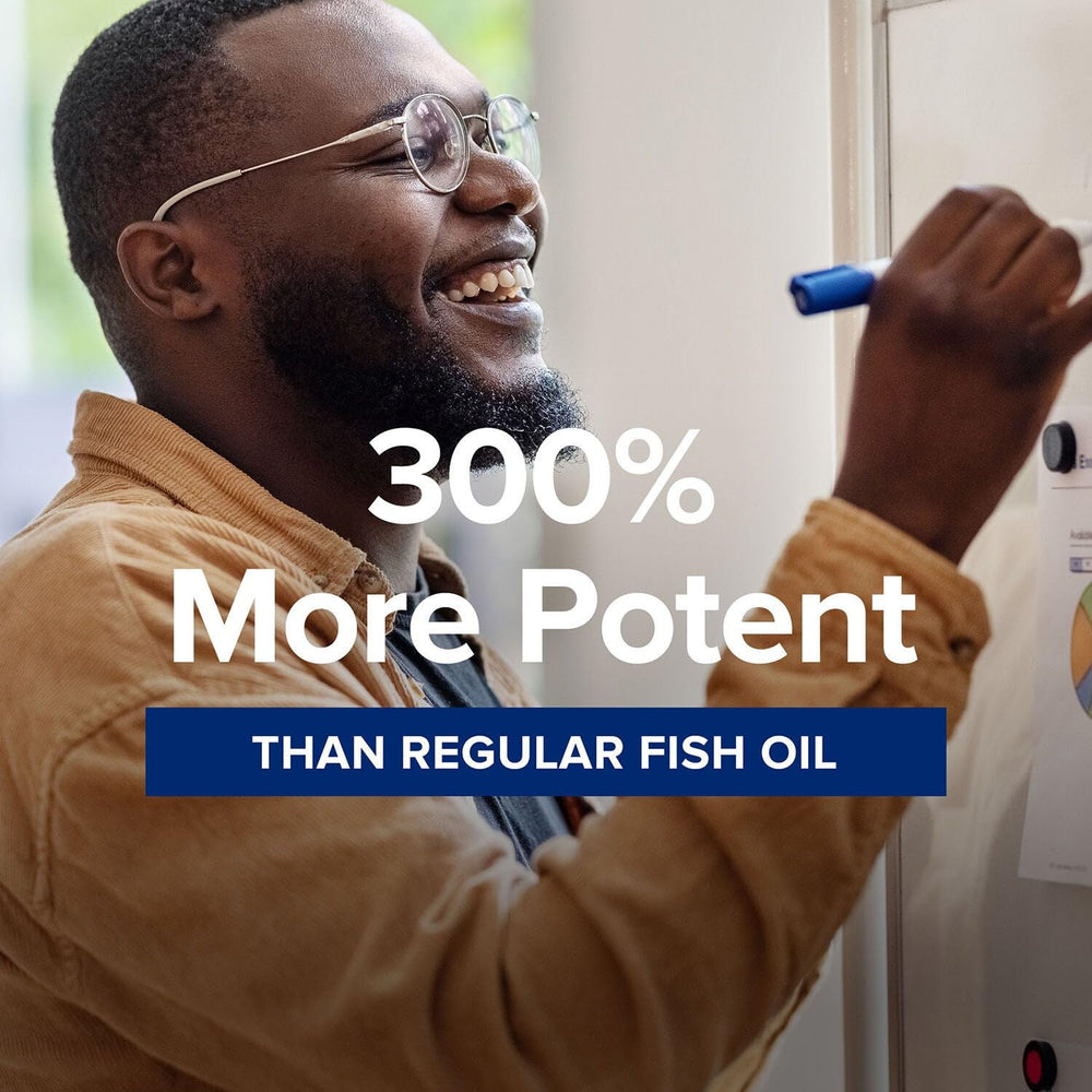 GNC Recubrimiento enterico en cápsulas, reduce el sabor a pescado.